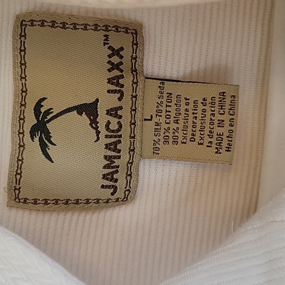 Jamaican Jaxx Men's Quarter Zip Sweatshirt SZ LG - Picture 2 of 8